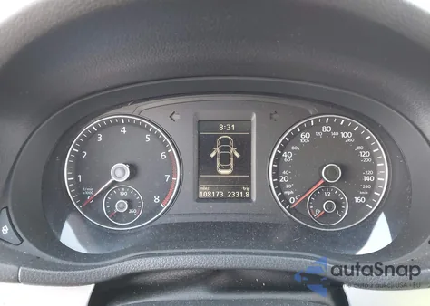 2012 Volkswagen Passat 2.5L Se z USA, uszkodzony, nr VIN 1VWBH7A3XCC079924